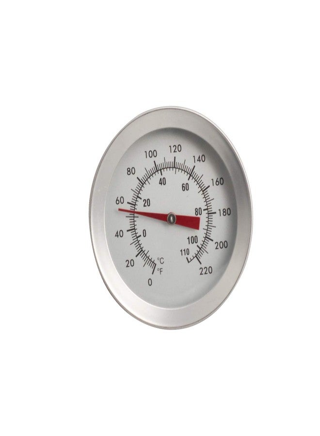 CRBrewBeer Homebrew Kettle Clip On Thermometer,Dial Thermometer,12" Stainless Steel Stem Meat Cooking Thermometer - Image 2